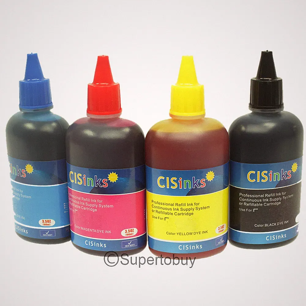100ml Refill Ink Bottle Set alternative for WF-7710 WF-7720 7210 3620 3640