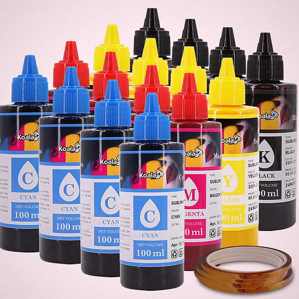 1600ML Bulk Koala Sublimation Ink for Inkjet ET-2720 2760 2803 2850 WF-7710 7720