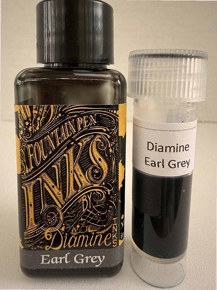 3ml Ink Sample - Diamine "Earl Grey" Ink - 1 Vial Only