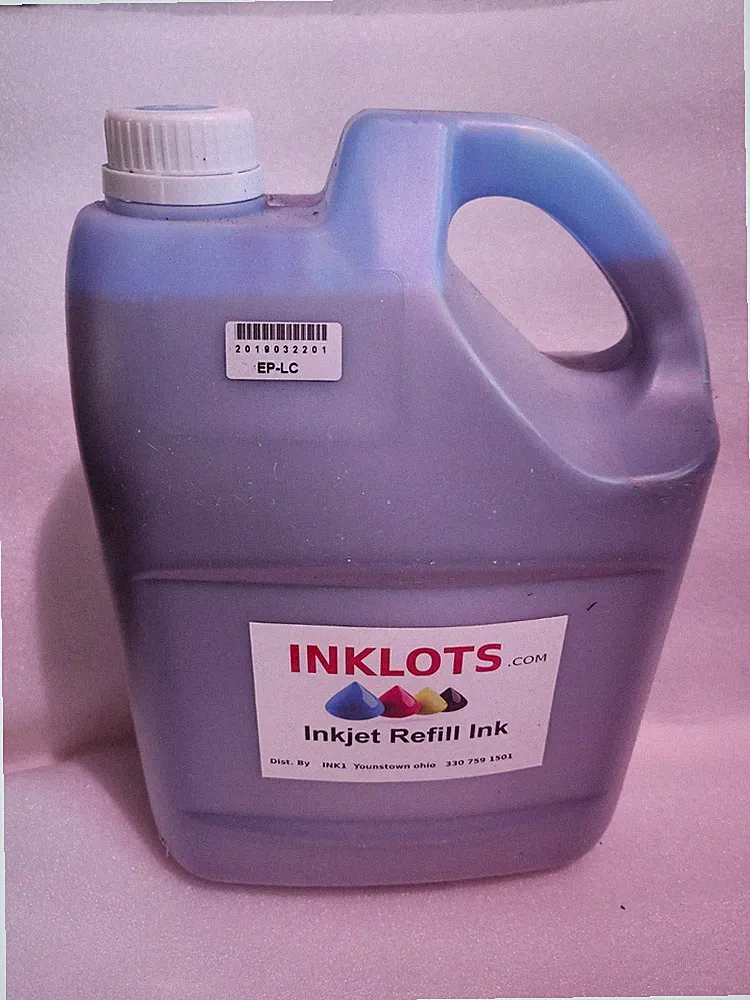 5 liters light Cyan refill ink for any inkjet printer for hp Epson canon brother