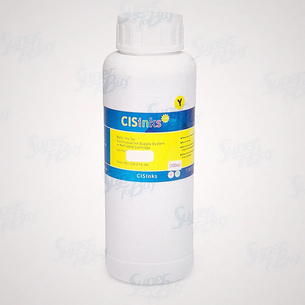 500ML Large Yellow Refill Ink Bottle alternative for Artisan 1410 1430
