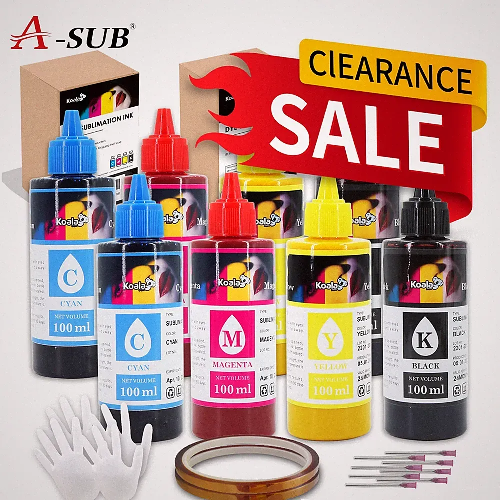 800ML Bulk Koala Sublimation Ink for All Inkje WF-7210 ET-2720 ET-2760 2800 2803