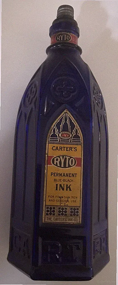 Blue Ink Bottle