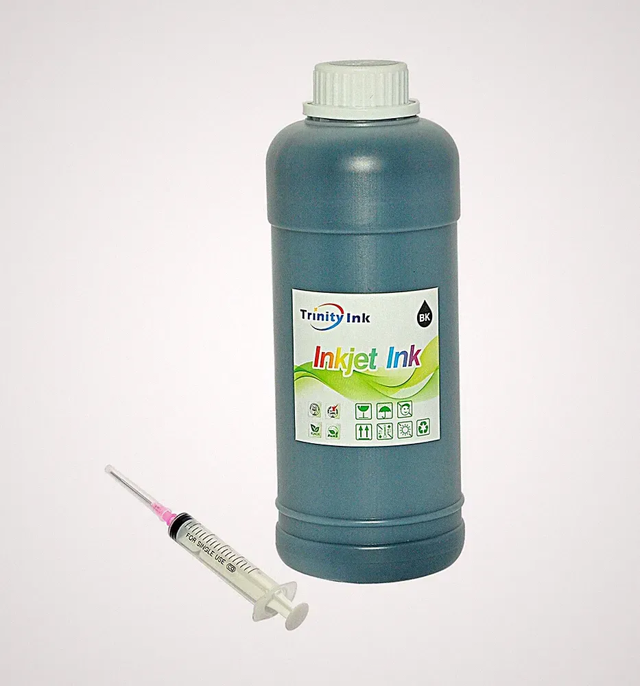 Black Bulk Refill Ink 500 ml Bottle Dye Color for HP Printer Cartridge