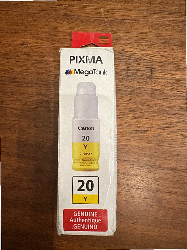 Canon - MegaTank GI-20 Ink Bottle - Yellow