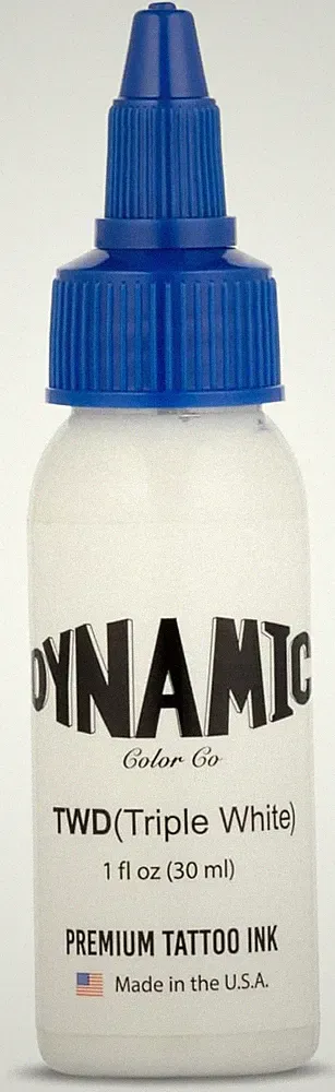 Dynamic Color Co Triple White Ink Bottle 1oz