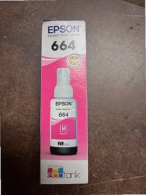 Magenta Ink Bottle