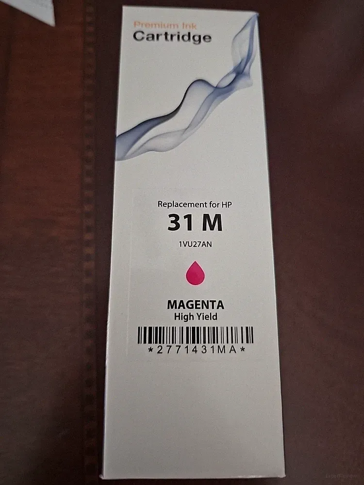 HP 31 Magenta Original Ink Bottle 70-ml, Yielding ~8,000 Pages