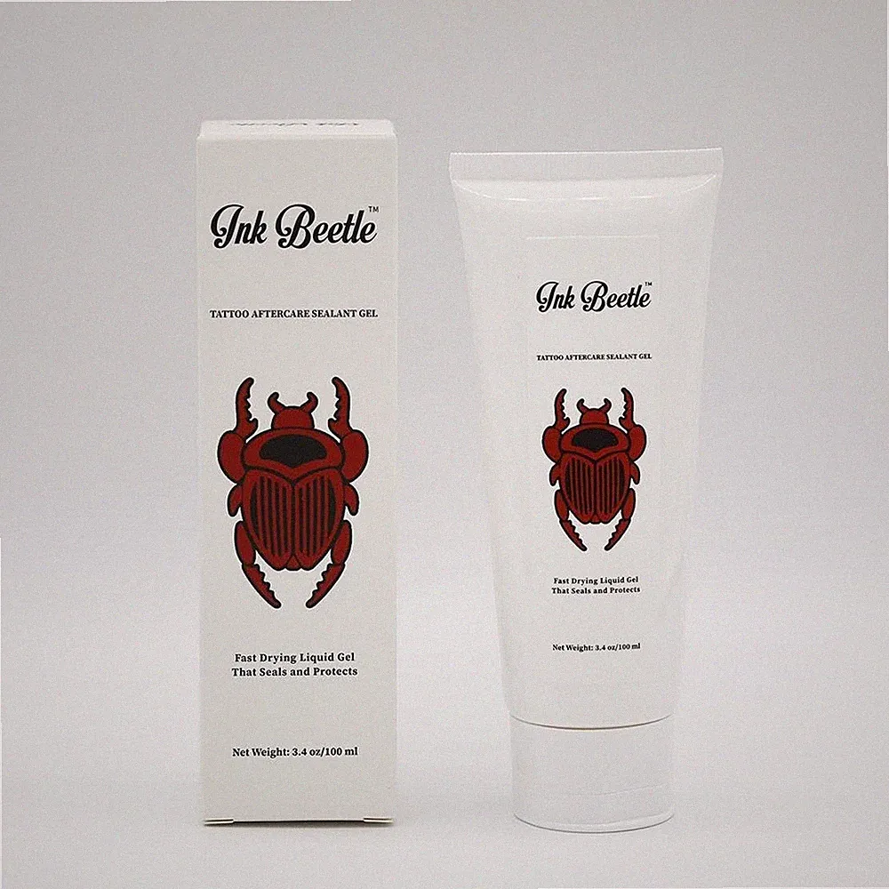Ink Beetle Tattoo Aftercare Sealant Gel Forms a breathable protective skinNo...