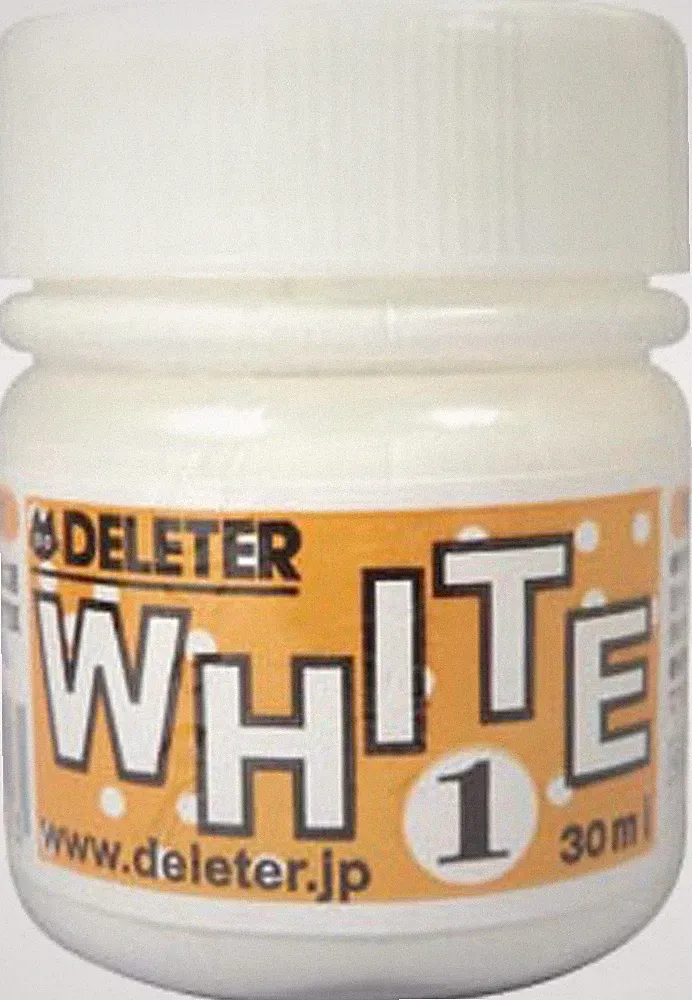 Manga Ink White 1 Multi-Purpose White Ink for Dip Pen Brush 30ml Bottle