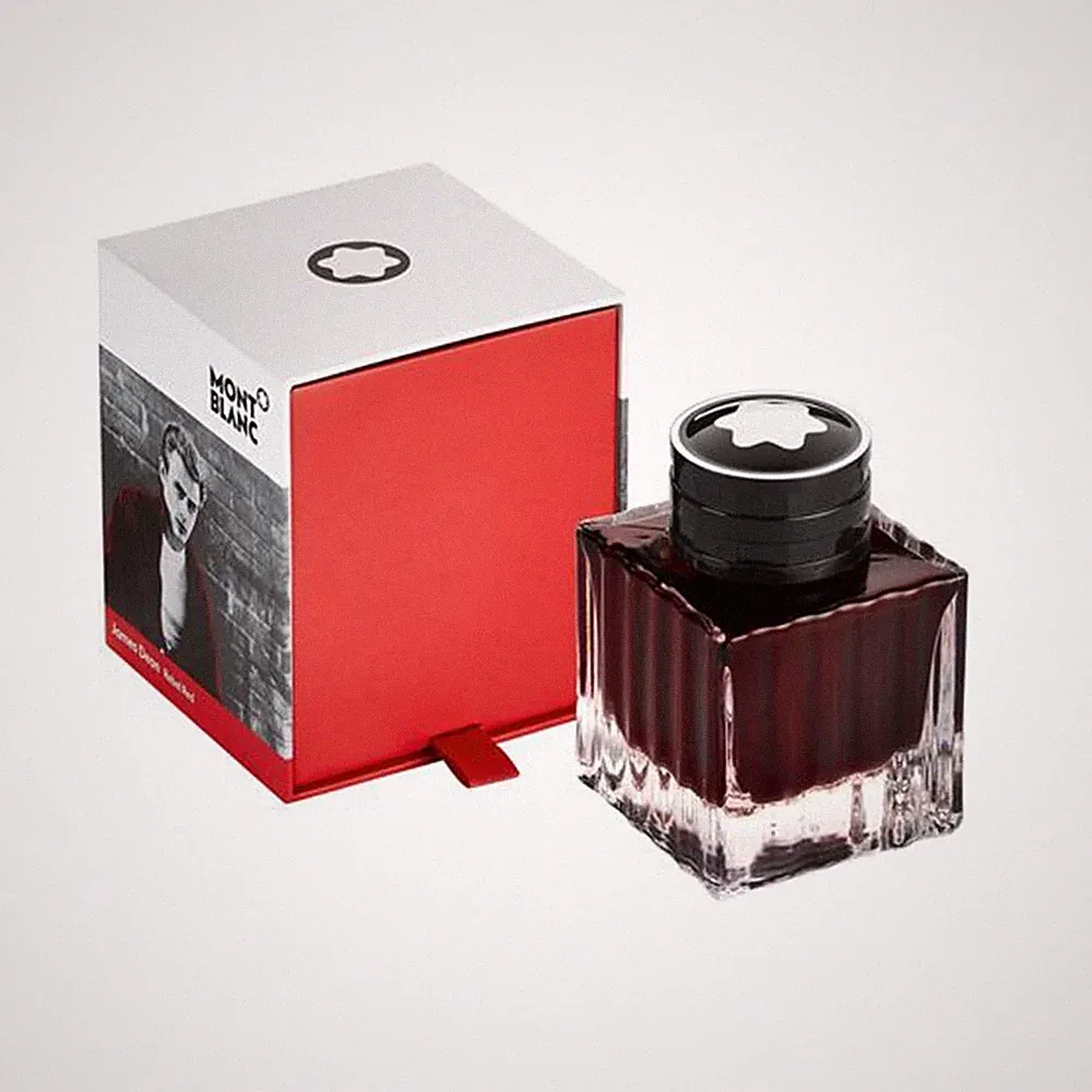 Montblanc Great Characters James Dean Rebel Red Ink Bottle MB118211 NEW