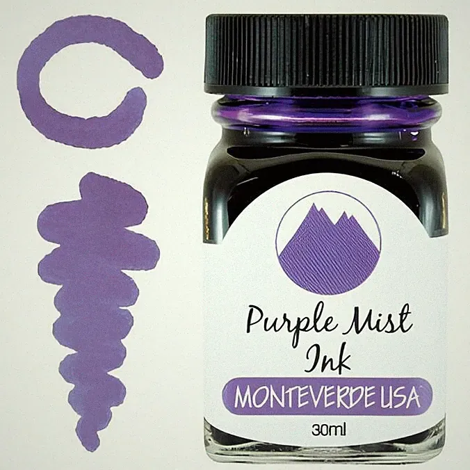 Monteverde 30ml Fountain Pen Ink Bottle Purple Mist
