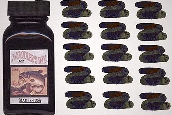 NOODLERS Fountain Pen Ink Bottle - 3oz - BULLETPROOF BLACK