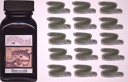 NOODLERS Fountain Pen Ink Bottle - 3oz - LEXINGTON GRAY - BULLETPROOF