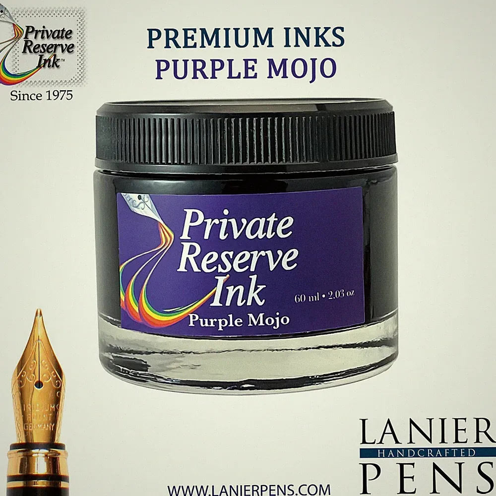 Private Reserve Ink, 60ML Ink Bottle – Purple Mojo