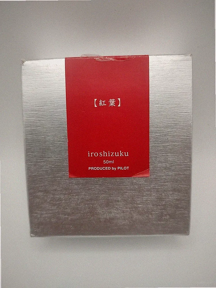 Red Ink PILOT Iroshizuku Bottle Fountain Pen Ink 50ml New Unopened