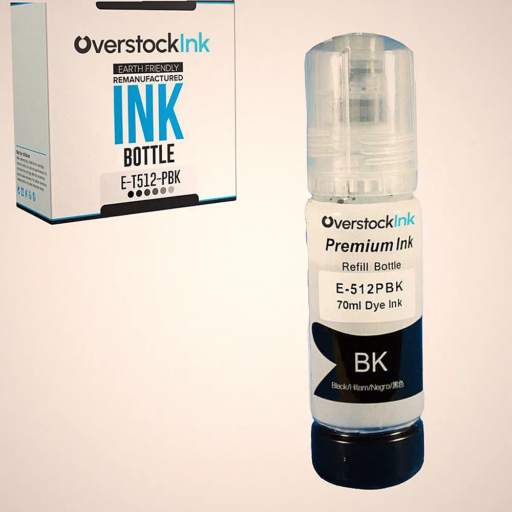 Replacement for Epson 512 Photo Black Ink Bottle fits Expression ET-7700 ET-7750
