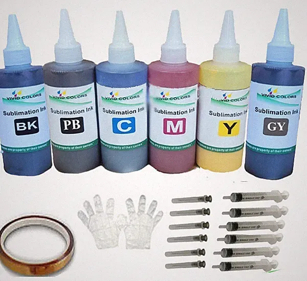 VC DYE Sublimation Refill Ink Bottle (non-OEM) 552 for ET-8500 ET-8550 Printer