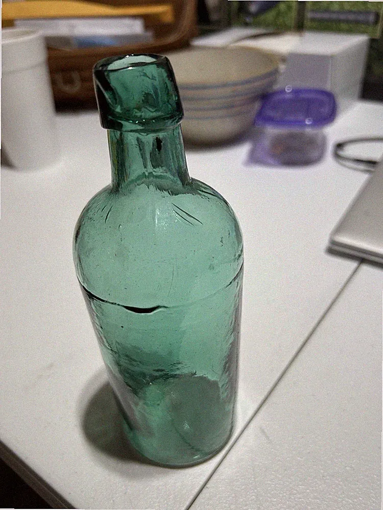 Green Ink Bottle